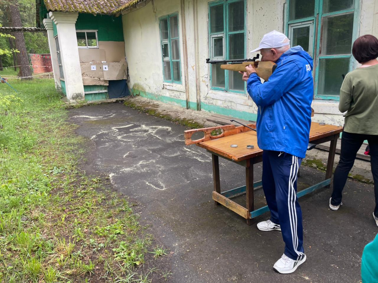 Представители «серебряного возраста» состязались в выполнении нормативов ГТО.